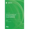 Wenbo Liu Electrode Materials for Rechargeable Lithium Batter (Copertina rigida)
