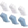 DANISH ENDURANCE Fantasmini Uomo in Bambù, Antivesciche, 6 Paia | Calzini corti in fibra di bambù, morbidi e traspiranti, antivesciche, per uso quotidiano in scarpe basse
