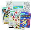 Baker Ross Outdoor Space Kids Arts and Crafts Pack - Due divertenti kit creativi, adesivi con sistema solare e un libro di attività per ragazzi e ragazze