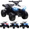 AIYAPLAY Quad per Bambini Elettrico 18-56 Mesi 6V Fari LED e Musica