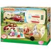 Calico Critters Sylvanian Families Calico Critters The Caravan Family Camper 5045 nuovo di zecca