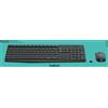 Logitech MK235 tastiera Mouse incluso USB QWERTZ Tedesco Grigio