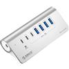 OEM Hub USB, 7 porte, funzione di ricarica rapida, spina EU, 1M, supporto PD 60W