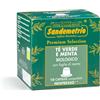 Sandemetrio Tè verde aromatizzato menta Bio - 10 capsule