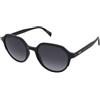 Levi's LV 5023/S 807/9O | Occhiali da Sole Graduati o Non Graduati | Prova Online | Unisex | Plastica | Tondi | Nero | Adrialenti