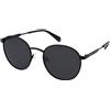 Polaroid PLD 2053/S 807/M9 | Occhiali da Sole Graduati o Non Graduati | Prova Online | Unisex | Metallo | Tondi | Nero | Adrialenti