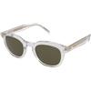 Levi's LV 5052/S 900/QT | Occhiali da Sole Graduati o Non Graduati | Prova Online | Unisex | Plastica | Quadrati | Marrone, Trasparente | Adrialenti