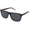 Hugo by Hugo Boss Hugo Boss HG 1194/S 807/IR | Occhiali da Sole Graduati o Non Graduati | Prova Online | Plastica | Quadrati | Nero | Adrialenti