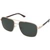 Polaroid PLD 4128/S/X J5G/UC | Occhiali da Sole Graduati o Non Graduati | Prova Online | Unisex | Metallo | Quadrati | Oro | Adrialenti