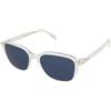 Levi's LV 5030/S 900/KU | Occhiali da Sole Graduati o Non Graduati | Prova Online | Unisex | Plastica | Rettangolari | Marrone, Trasparente | Adrialenti