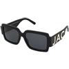 Marc Jacobs Marc 693/S 80S/2K | Occhiali da Sole Graduati o Non Graduati | Prova Online | Plastica | Rettangolari | Nero, Bianco | Adrialenti
