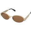 Marc Jacobs Marc 806/S 01Q/70 | Occhiali da Sole Graduati o Non Graduati | Prova Online | Metallo | Ovali / Ellittici | Oro | Adrialenti
