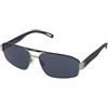 Hugo by Hugo Boss Hugo Boss HG 1368/S SVK/KU | Occhiali da Sole Graduati o Non Graduati | Prova Online | Metallo | Quadrati | Argento, Rutenio | Adrialenti