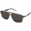 Hugo by Hugo Boss Hugo Boss HG 1383/S 1ED/IR | Occhiali da Sole Graduati o Non Graduati | Prova Online | Plastica | Quadrati | Verde, Trasparente | Adrialenti
