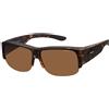 Polaroid PLD 9007/S V08/HE | Occhiali da Sole Graduati o Non Graduati | Prova Online | Unisex | Plastica | Rettangolari | Havana | Adrialenti