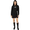 Calvin Klein LS Monologo Terry Crew Fashion D Lv047e224g Vestiti Donna