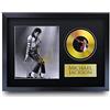 HWC Trading - Immagine con autografo A3 FR Michael Jackson MJ The King of Pop Gifts con Immagine a Disco Dorato per i Fan della Musica, Formato A3