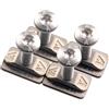 Armstrong Foils Armstrong Perf. Mast Top M7-26mm Stainless screws with Titanium T-Nut