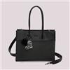 Mimì Muà Mimi Mua borsa tote con charm e cuore NERO