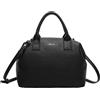 Mimì Muà Borsa A Bauletto Con Motivo Ad Onda Nero