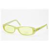 Le Club Vintage Le Club 2354 Sunglasses Lime Green Yellow Lens Y2K Rave NO