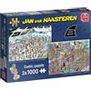 Jan van Haasteren - Gib Uns den Raum & Wie im Film, 2x1000 Teile, Puzzle für Erw