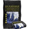 LOGOVISION Harry Potter Life Is Better At Hogwarts Coperta super morbida al tatto setoso - 91 x 147 cm
