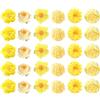 DGHEGDUI 30 Giallo Fiori Artificiali, Materiale Fatto A Mano Oggetti di Scena, Torta da Dessert Decorazione Fiori, Festa di Nozze Fiori Finti, Adatto per Soggiorno E Camera da Letto.