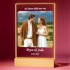 Bemaystar Quadro Personalizzato con Foto - Foto Personalizzata Idea Regalo, Regalo Anniversario Matrimonio, San Valentino per Lui Lei, Regali San Valentino Mamma Papà Compleanno Amica, 1 foto