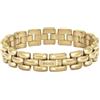 BOSS - Bracciale da donna con maglie metalliche audaci e finitura color oro caldo