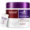 KARSEELL Maschera Capelli Viola Toner Biondi Platino Decolorati Grigi