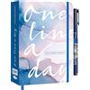 Edition Michael Fischer One Line a Day | Mein Fünf-Jahres-Tagebuch: Besondere Momente für immer festhalten - Mit Gummiband zum Verschließen und Stifthalter - DIN A5