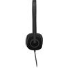 Logitech Cuffie a filo con microfono Logitech H151 - Nero - refurbished