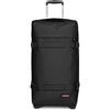 Eastpak Valigia media Eastpak Transit'r M 78L Bagaglio morbido a 2 ruote con doppio scomparto Black