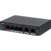 Dahua CS4006-4GT-60-V2 - Switch Cloud managed con 6 porte Gigabit 10/100/1000 Mbps, 4 PoE 60 W + 2 uplink