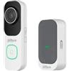 Dahua VDKP01-WG - Kit con posto esterno videocitofonico bianco IP65 e campanello WiFi