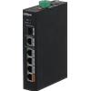 Dahua PFS3106-4ET-60-V2 - Switch unmanaged con 6 porte (4 PoE 100 Mbps 60 W + 2 combo Gigabit (1 Ethernet / 1 SFP uplink))