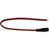 Dahua JACK-A1M - Cavo a saldare con connettore jack alimentazione maschio, lunghezza 30 cm