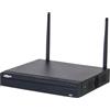 Dahua NVR1104HS-W-S2-CE - NVR 4 canali IP fino a 6 MP (recording), connessione WIFI