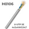 Prospecta H0106 - Cavo U-UTP CAT5E 4x2xAWG24/1 matassa da 100 metri