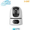 Imou RANGER DUAL 6MP - Telecamera da interno con doppia ottica da 6Mp (3Mp+3Mp) con IMOU SENSE - IPC-S2XP-6M0WED