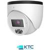KTC Telecamera Dome IP 4MP 2.8mm - Full Color, Smart dual illumination KTC-DOMEIP1