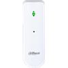 Dahua ARD512-W2-868S - Sensore di rottura vetri wireless da interno con 2 input allarme (NO/NC), LED luminoso