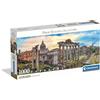 Clementoni - Puzzle 1000 Pezzi per Adulti e Ragazzi, Formato Panorama, Illustrazione Twilight over the Eternal Empire, Idea Regalo, Compact Box, Made in Italy, 98x33 cm, Poster Incluso, 37115
