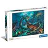 Clementoni Collection Puzzle 3000 Pezzi, Illustrazione Fantasy The Under water Battle di Paolo Barbieri, Idea Regalo, Made in Italy, 118,4 x 84,5 cm, 33023