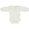 Nene Shop BODY BIMBA MANICA LUNGA IN COTONE BIANCO