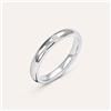 Stroili Fede Comoda 3 mm Oro Bianco Diamante