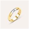 Stroili Fede Classica 4 mm Oro Bicolore Diamante