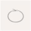 Stroili Bracciale Tennis Aura Acciaio Dorato Cubic Zirconia