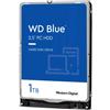 Western Digital Blue disco rigido interno 1 TB 5400 Giri/min 128 MB 2.5" Serial ATA III [WD10SPZX]